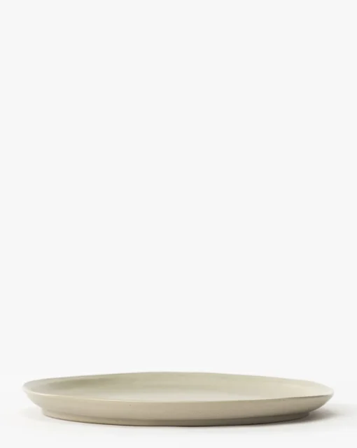Aiden Soft Gray Dinner Plate