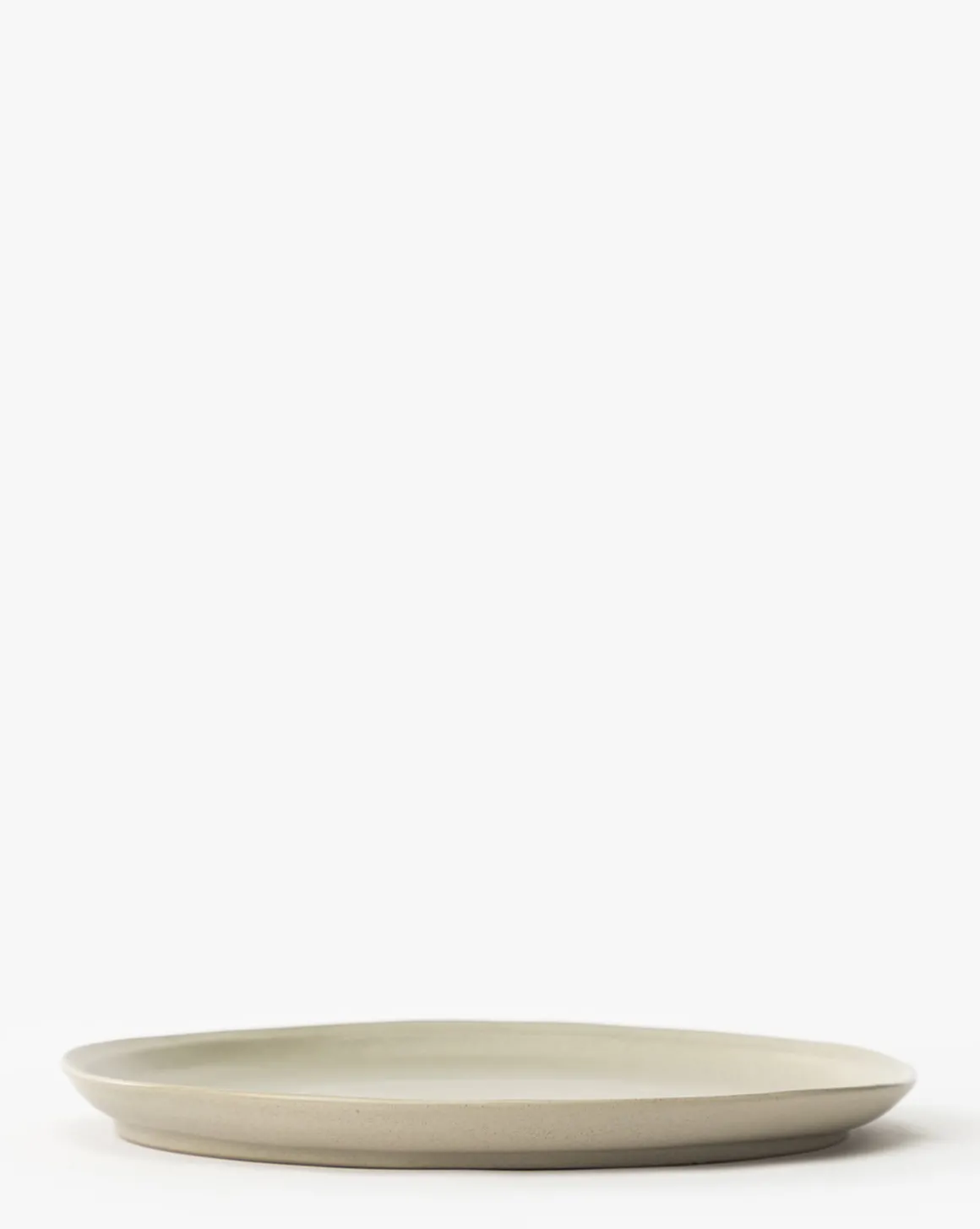 Aiden Soft Gray Dinner Plate