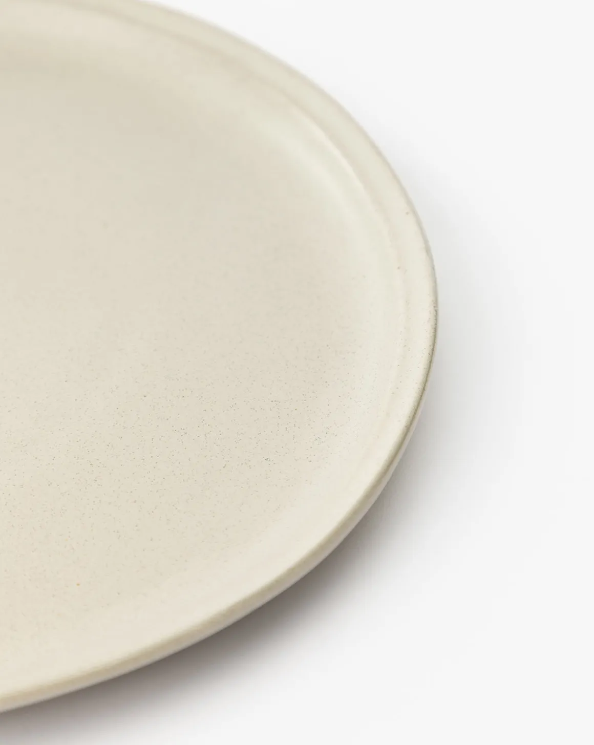 Aiden Soft Gray Dinner Plate