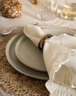 Aiden Soft Gray Side Plate