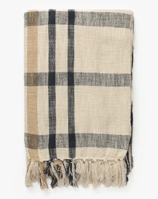 Albright Plaid Throw