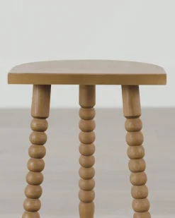 Alice Honey Wood Stool