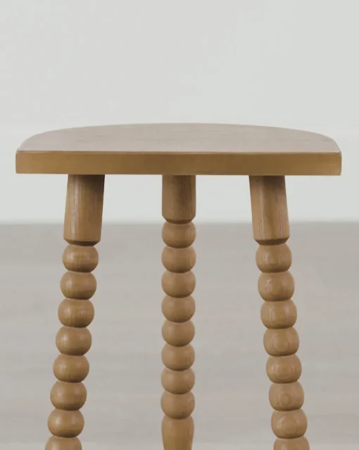 Alice Honey Wood Stool