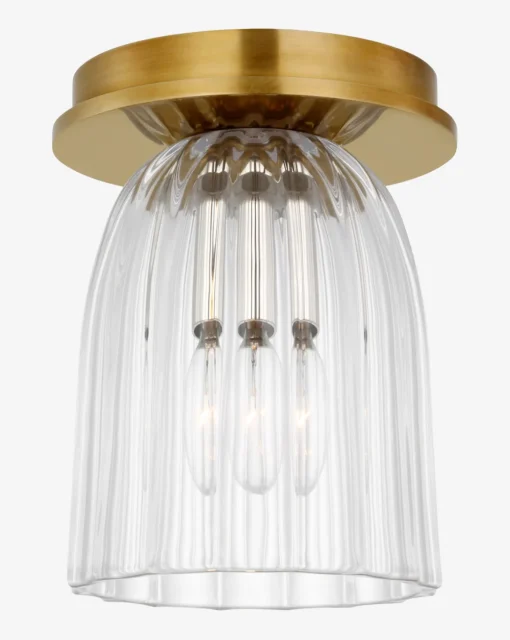 Asalea 5" Solitaire Flush Mount
