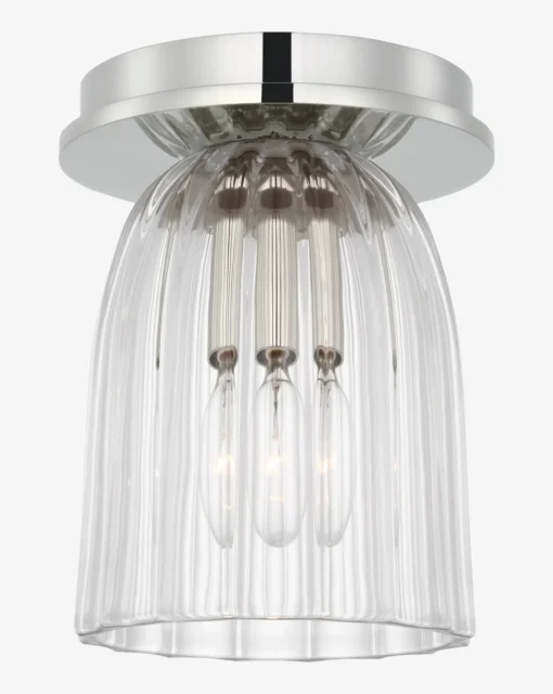 Asalea 5" Solitaire Flush Mount