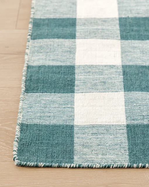 Belleville Blue Handwoven Indoor/Outdoor Rug