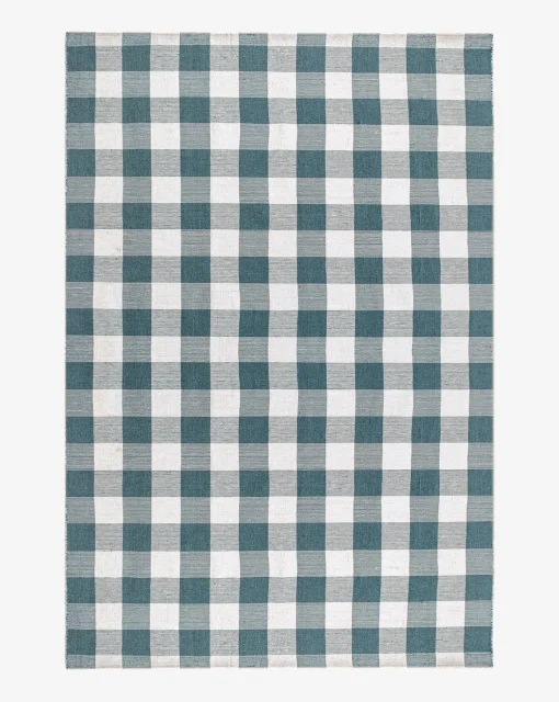 Belleville Blue Handwoven Indoor/Outdoor Rug