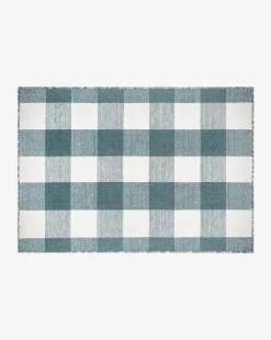 Belleville Blue Handwoven Indoor/Outdoor Rug