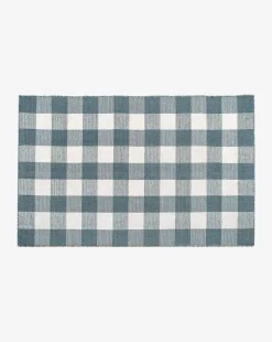 Belleville Blue Handwoven Indoor/Outdoor Rug