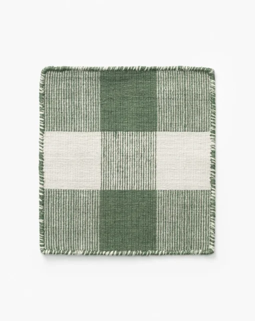 Belleville Green Indoor/Outdoor Rug Swatch