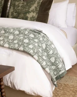 Bianca Percale Embroidered Shams (Set of 2)