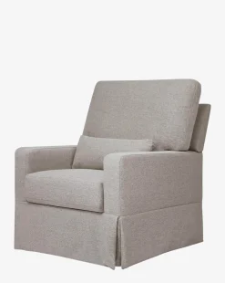 Crawford Pillowback Comfort Swivel Glider