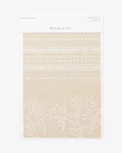 Demi Floral Stripe Wallpaper Swatch