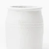 Distressed Chalk Glaze Crock