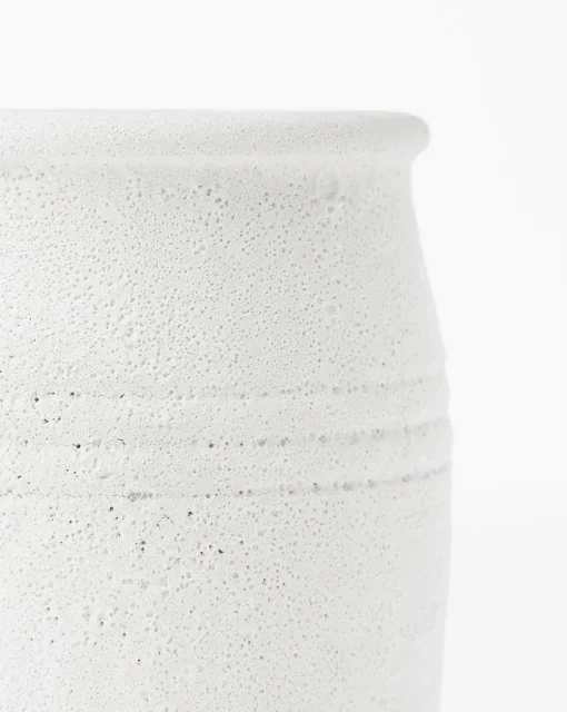 Distressed Chalk Glaze Crock