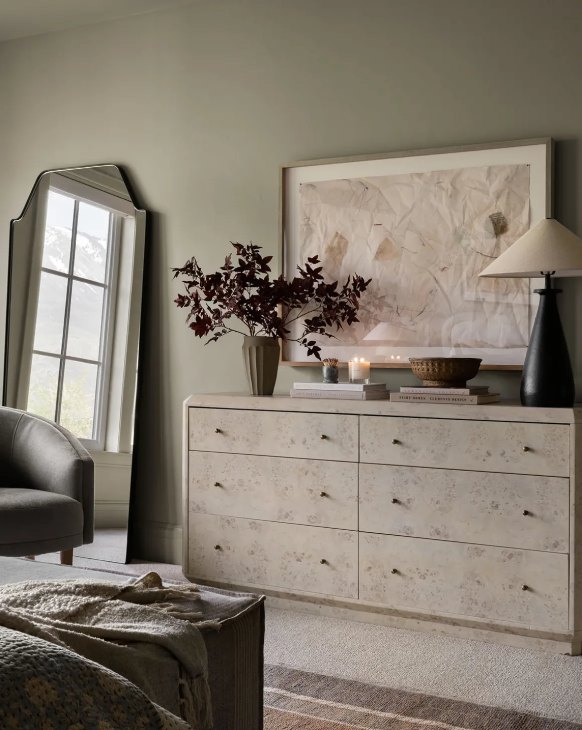 Giles Floor Mirror