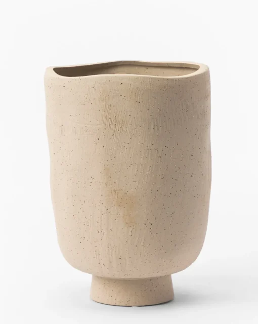 Gray Speckled Planter