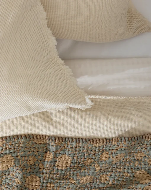 Helene Waffle Duvet Cover