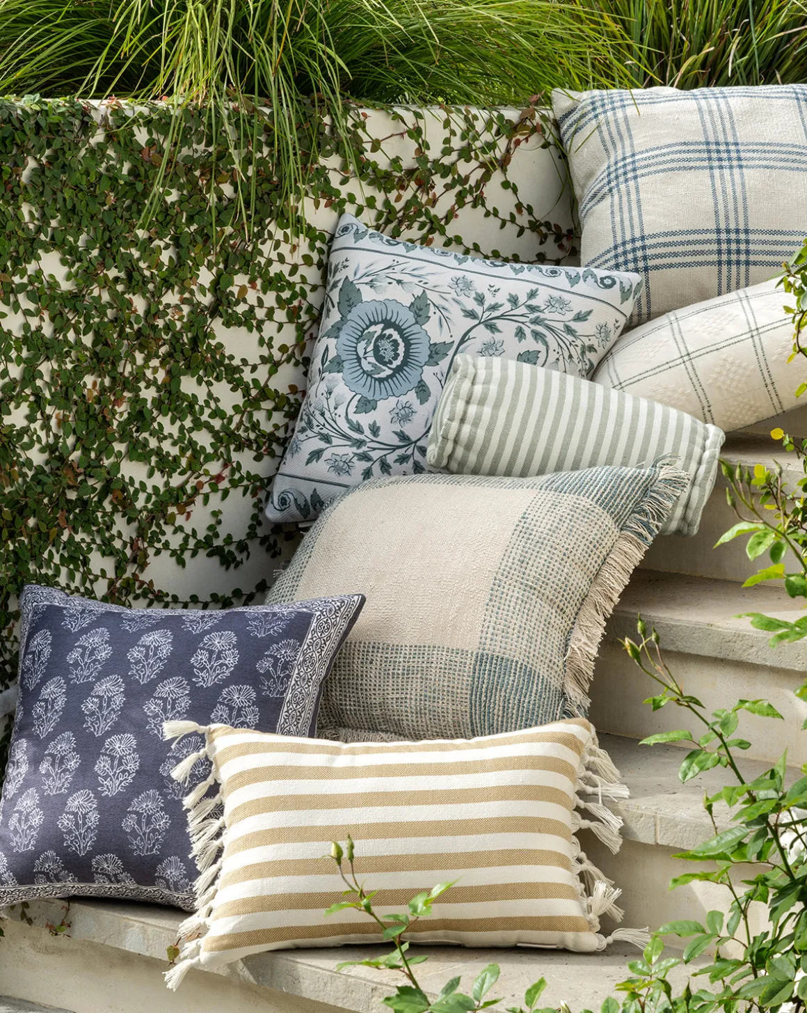 Kirby Striped Indoor/Outdoor Pillow