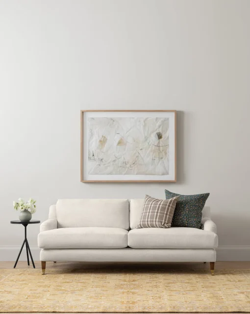 Lucille English Roll Arm Sofa 78"