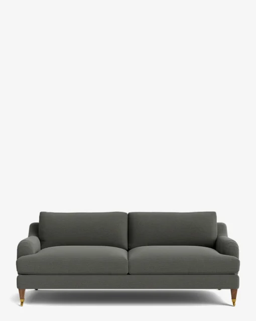 Lucille English Roll Arm Sofa 78"