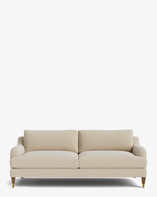 Lucille English Roll Arm Sofa 78"