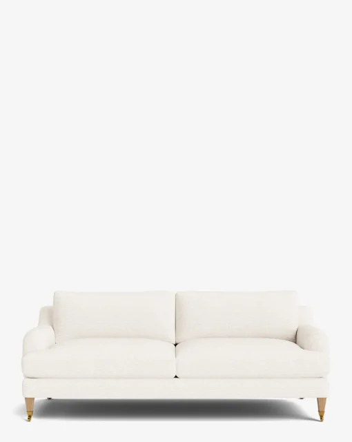 Lucille English Roll Arm Sofa 78"