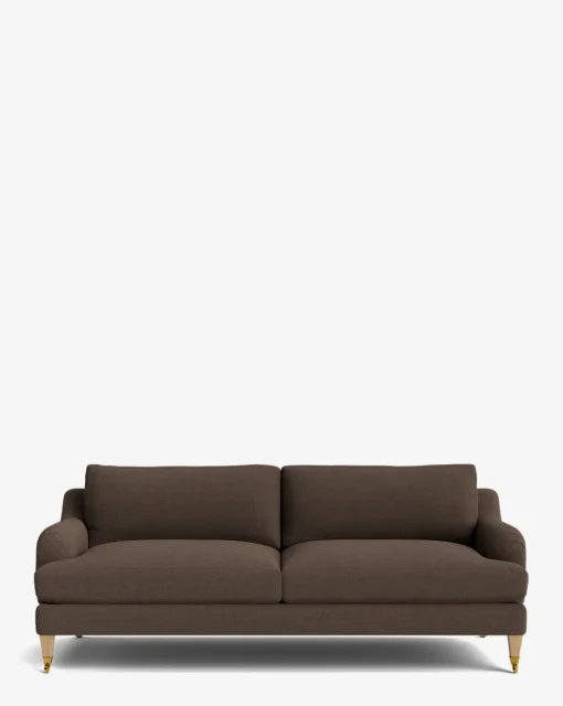 Lucille English Roll Arm Sofa 78"