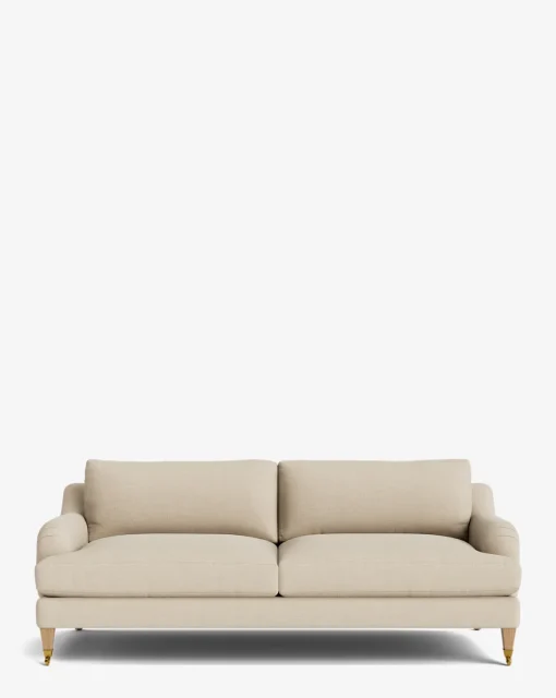 Lucille English Roll Arm Sofa 78"