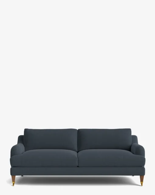 Lucille English Roll Arm Sofa 78"