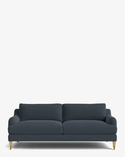 Lucille English Roll Arm Sofa 78"