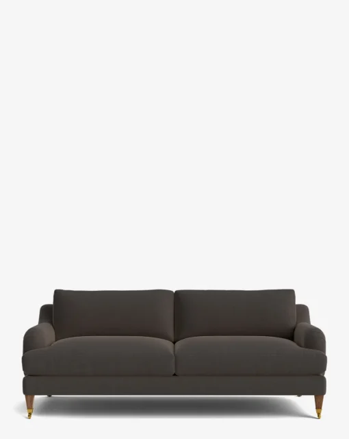 Lucille English Roll Arm Sofa 78"
