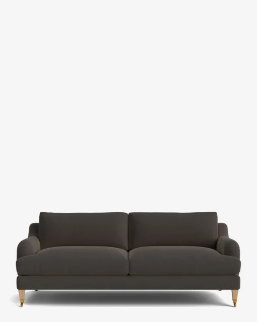 Lucille English Roll Arm Sofa 78"