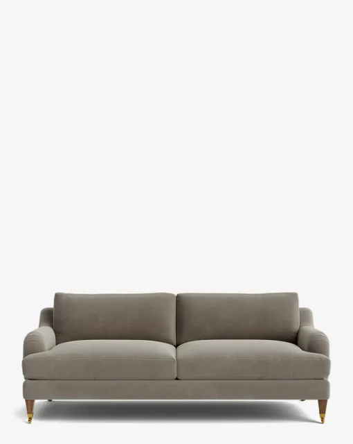 Lucille English Roll Arm Sofa 78"