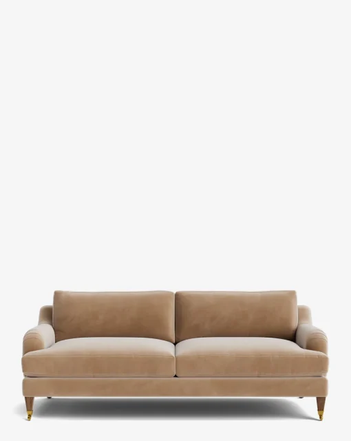 Lucille English Roll Arm Sofa 78"