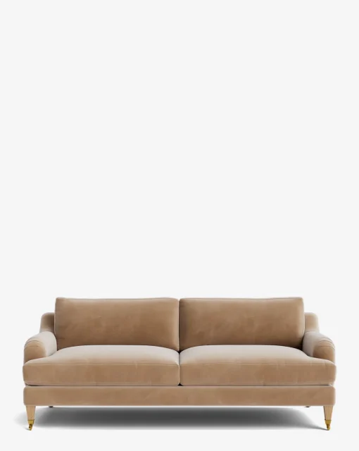 Lucille English Roll Arm Sofa 78"