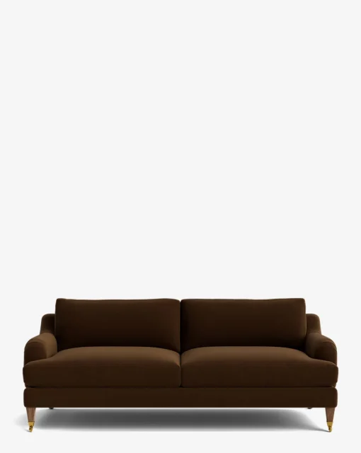 Lucille English Roll Arm Sofa 78"