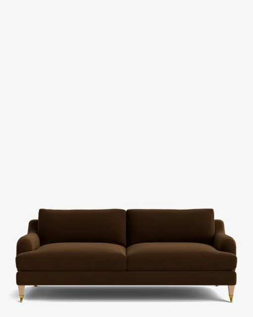 Lucille English Roll Arm Sofa 78"