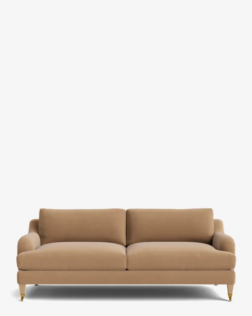 Lucille English Roll Arm Sofa 78"