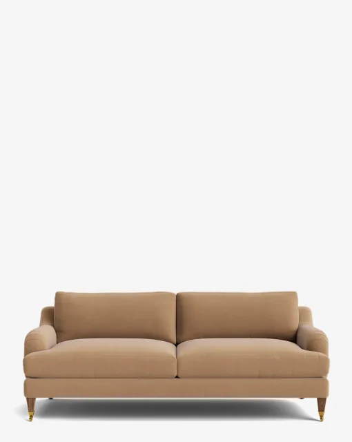 Lucille English Roll Arm Sofa 78"