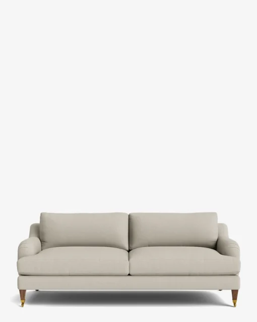 Lucille English Roll Arm Sofa 78"
