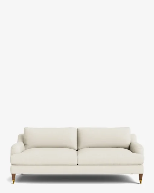 Lucille English Roll Arm Sofa 78"
