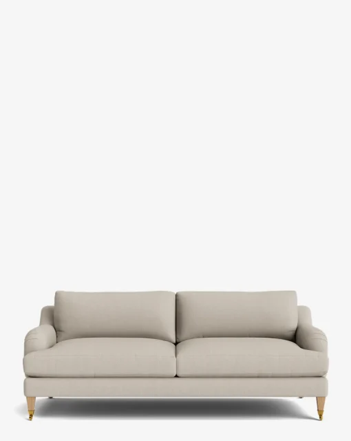 Lucille English Roll Arm Sofa 78"