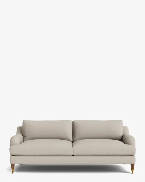 Lucille English Roll Arm Sofa 78"