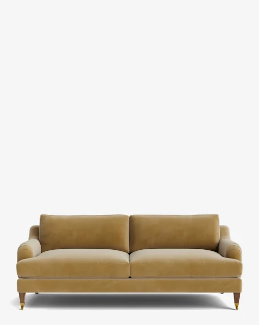 Lucille English Roll Arm Sofa 78"