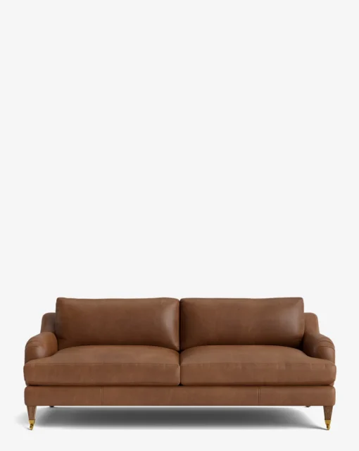 Lucille English Roll Arm Sofa 78"