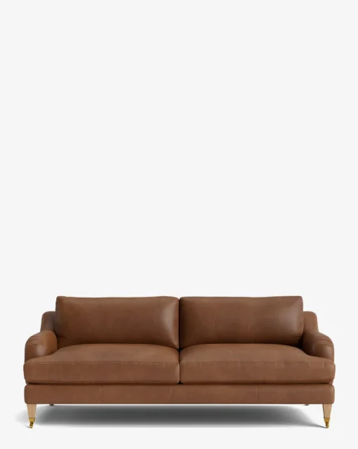 Lucille English Roll Arm Sofa 78"