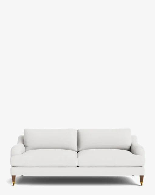 Lucille English Roll Arm Sofa 78"