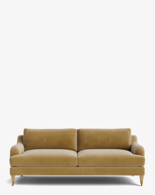 Lucille English Roll Arm Sofa 78"