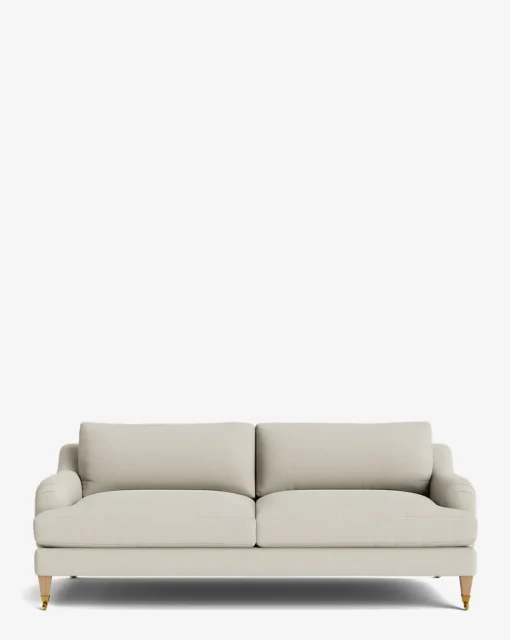 Lucille English Roll Arm Sofa 78"